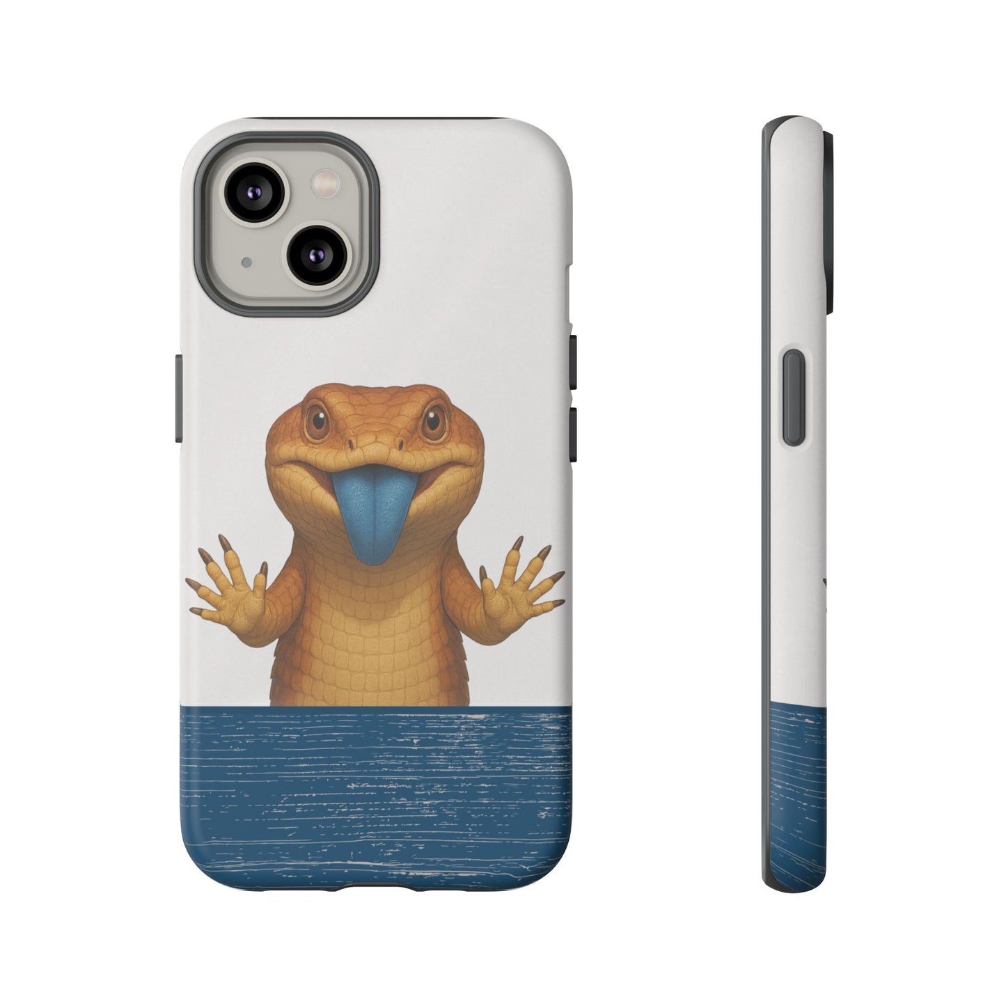 Blue-tongued Lizard iPhone Case – Glass Surfer Australian Wildlife Design