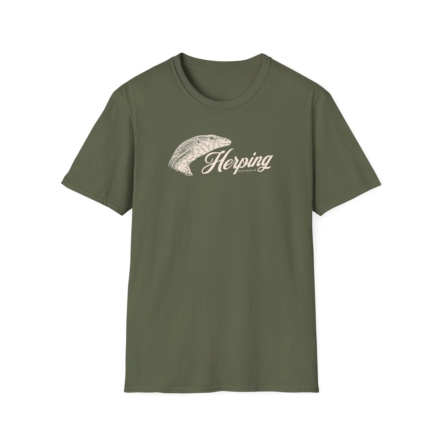 Herping Australia Perentie T-Shirt, Reptile Lover Shirt, Field Herping Tee, Monitor Lizard Gift, Australian Wildlife Graphic Tee