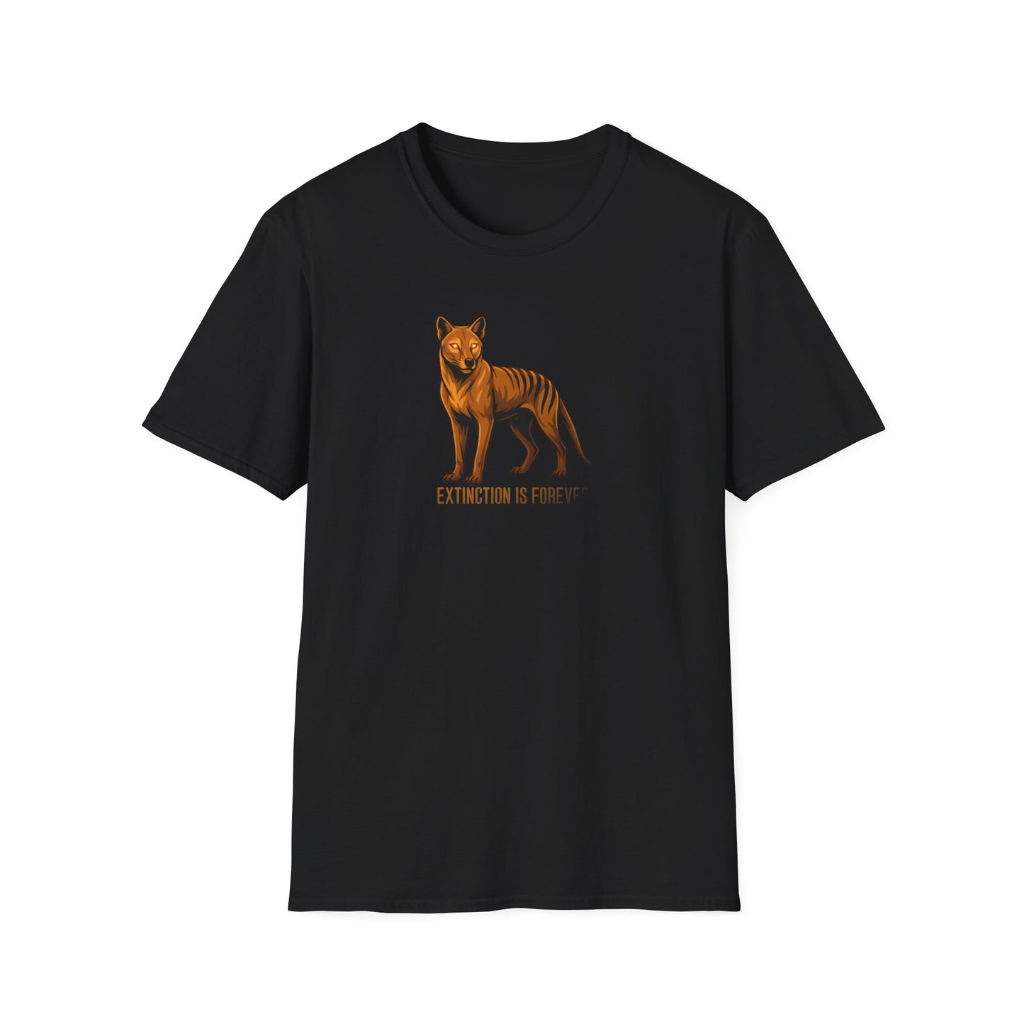 Thylacine T-Shirt Extinction Is Forever Tee, Tasmanian Tiger Shirt, Australian Wildlife T-Shirt, Save Wildlife Graphic Tee