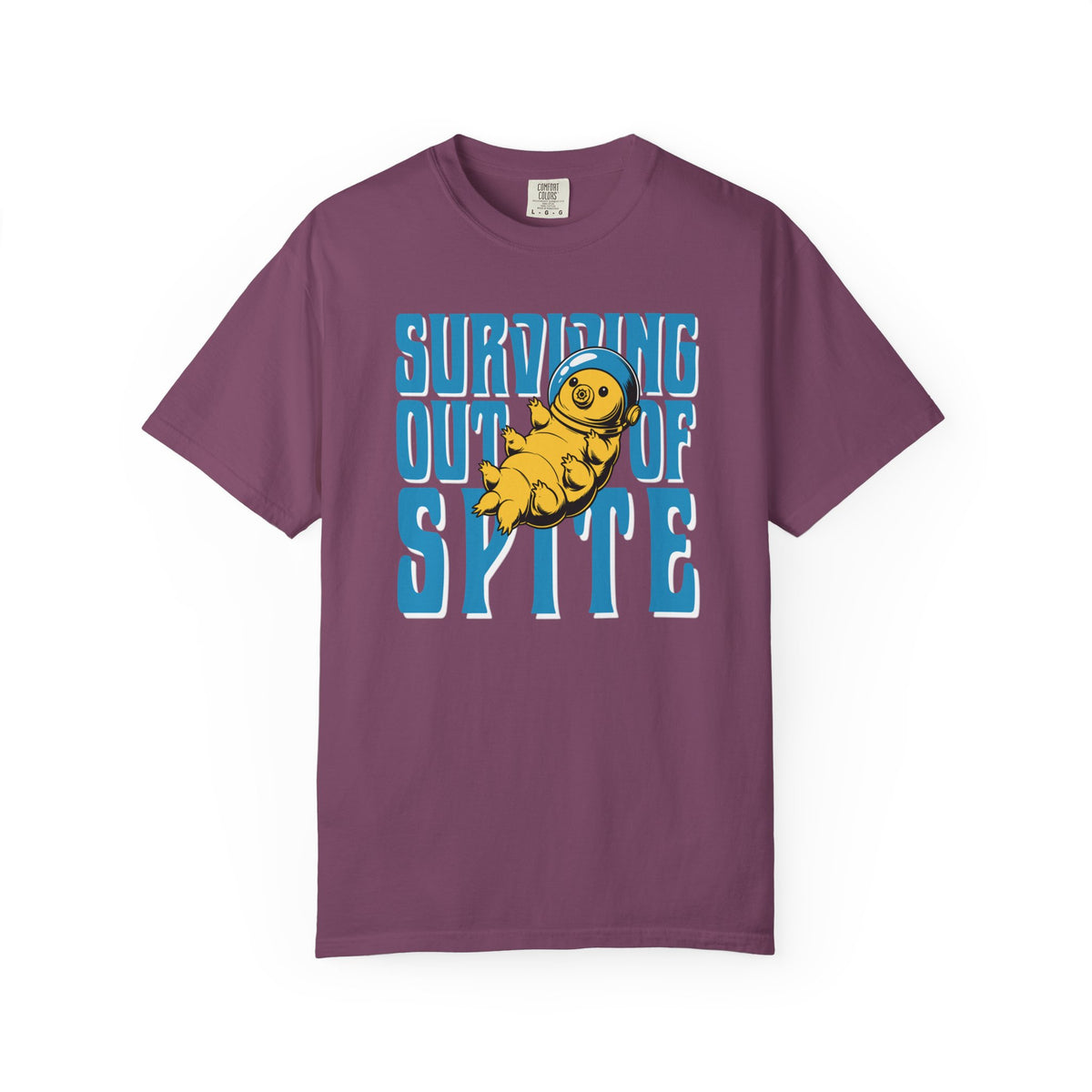 Tardigrade Shirt, Surviving Out of Spite Tee, Comfort Colors Science T Shirt, Water Bear Graphic Tee, Biology Teacher Gift, Science Nerd