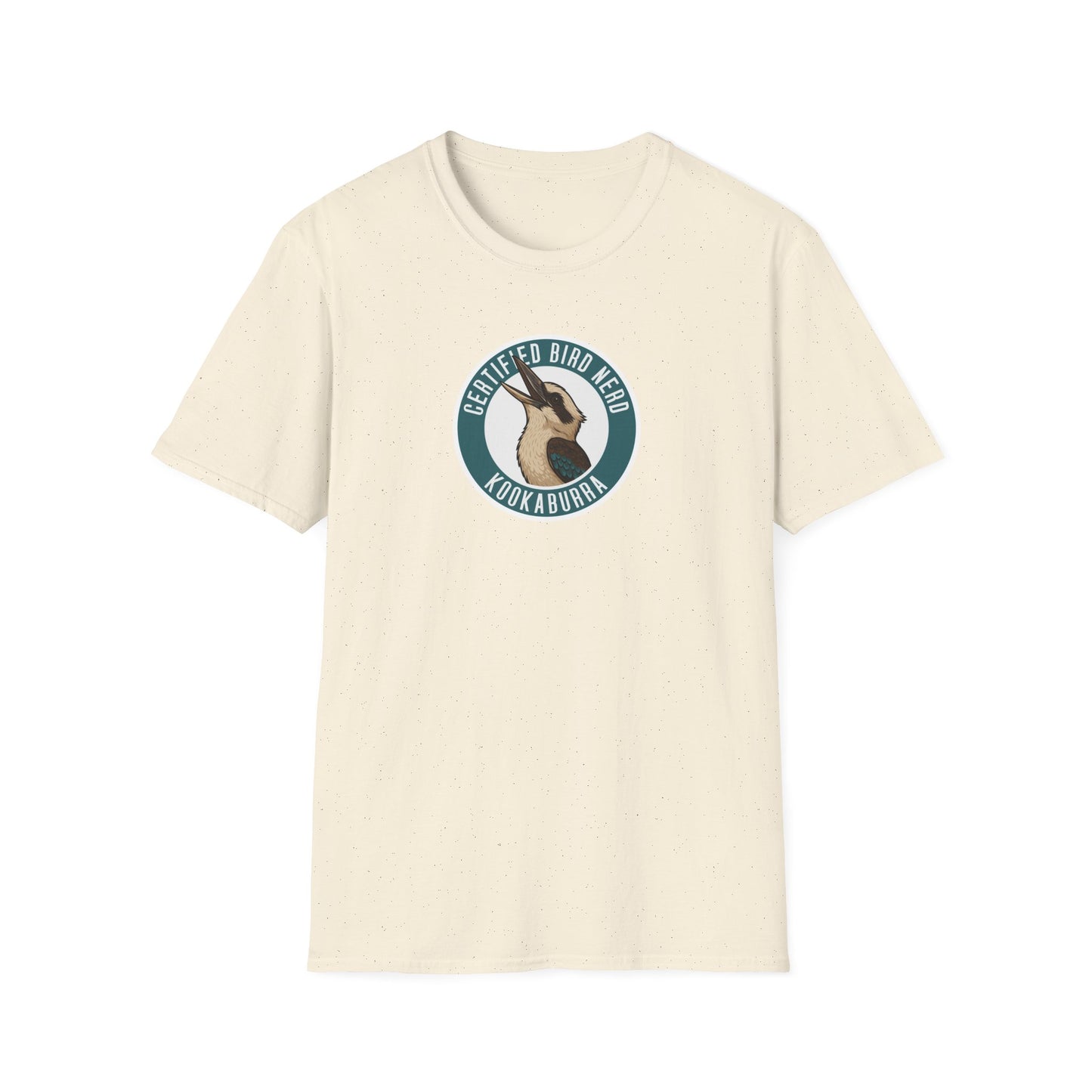 Kookaburra T-Shirt, Certified Bird Nerd Shirt, Australian Bird Tee, Birdwatching Gift, Wildlife Lover Tee, Native Bird Graphic Tee