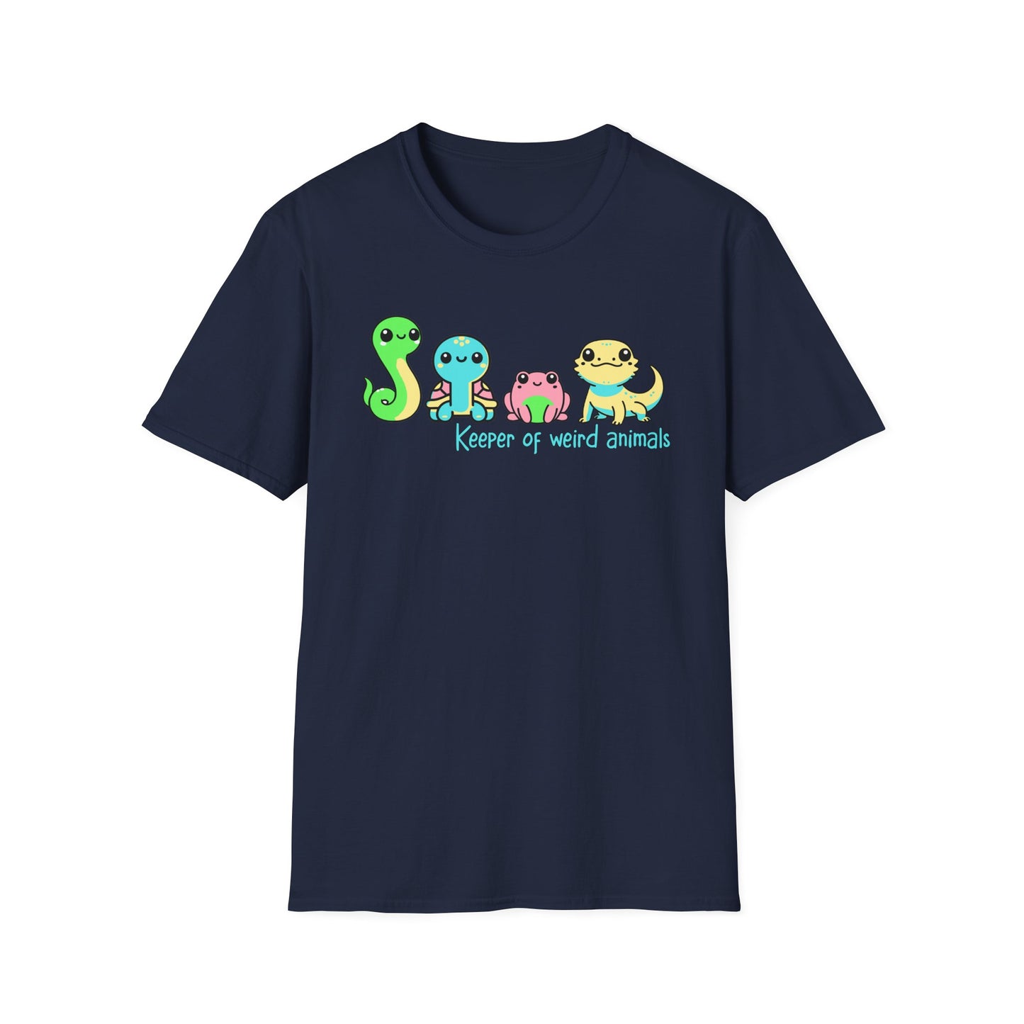 Keeper Of Weird Animals T-Shirt, Reptile Lover Shirt, Frog Snake Turtle Lizard Tee, Exotic Pet Owner Gift, Herpetology Shirt
