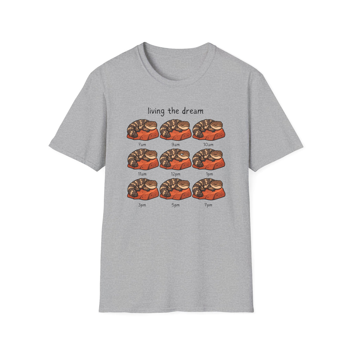 Shingleback T-Shirt, Sleepy Blue Tongue Lizard Shirt, Australian Reptile Tee, Reptile Keeper Gift, Shingleback Lizard Shirt