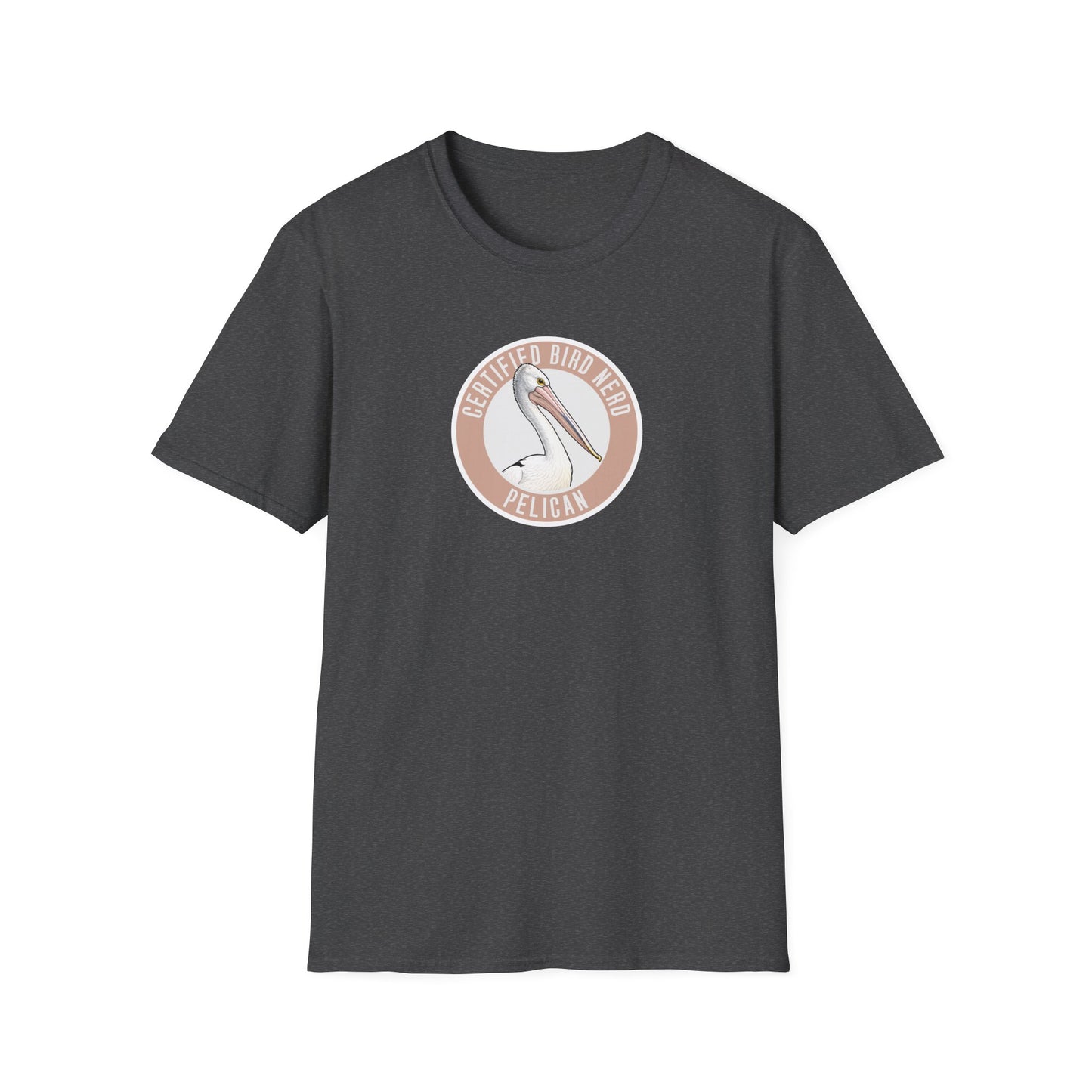 Pelican T-Shirt, Certified Bird Nerd Shirt, Australian Bird Tee, Birdwatching Gift, Wildlife Lover Tee, Coastal Bird Graphic Tee