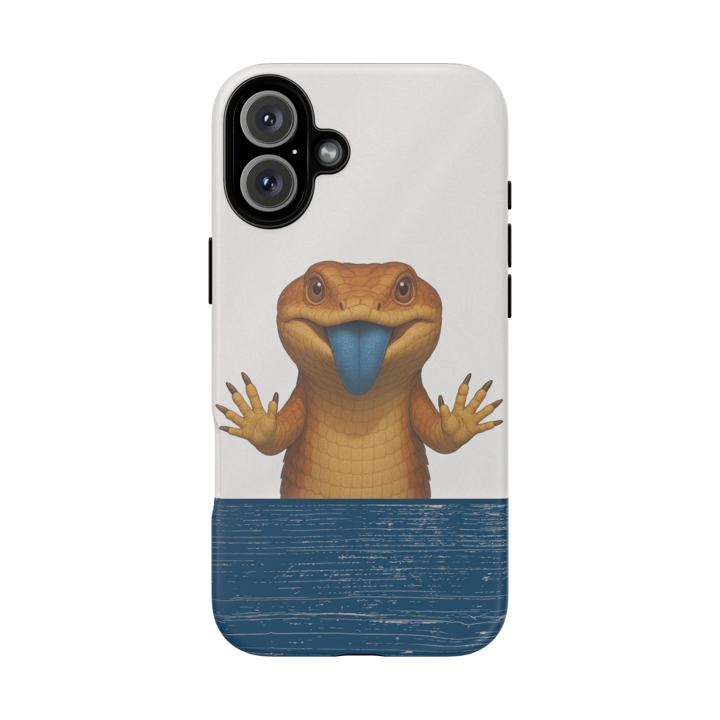 Blue-tongued Lizard iPhone Case – Glass Surfer Australian Wildlife Design