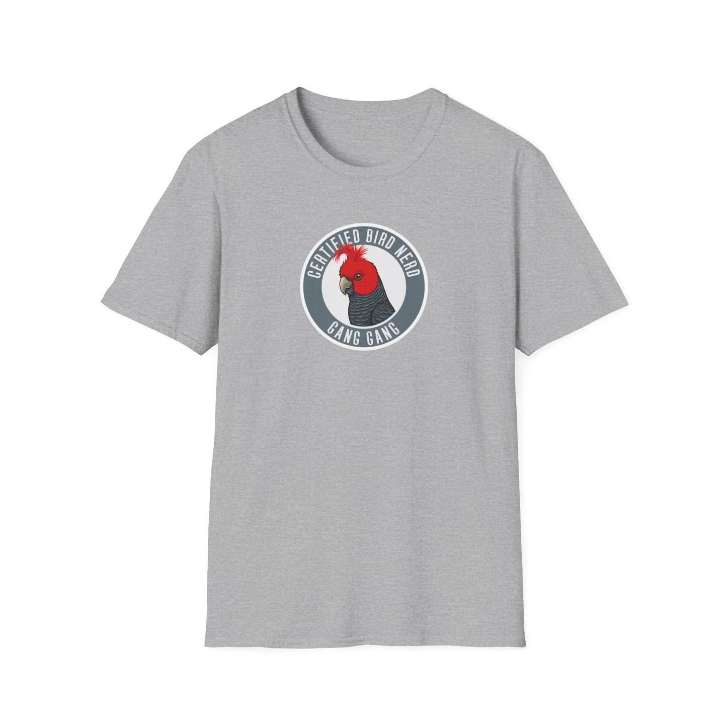 Gang Gang Cockatoo T-Shirt, Certified Bird Nerd Shirt, Australian Bird Tee, Birdwatching Gift, Wildlife Lover Tee, Cockatoo Shirt