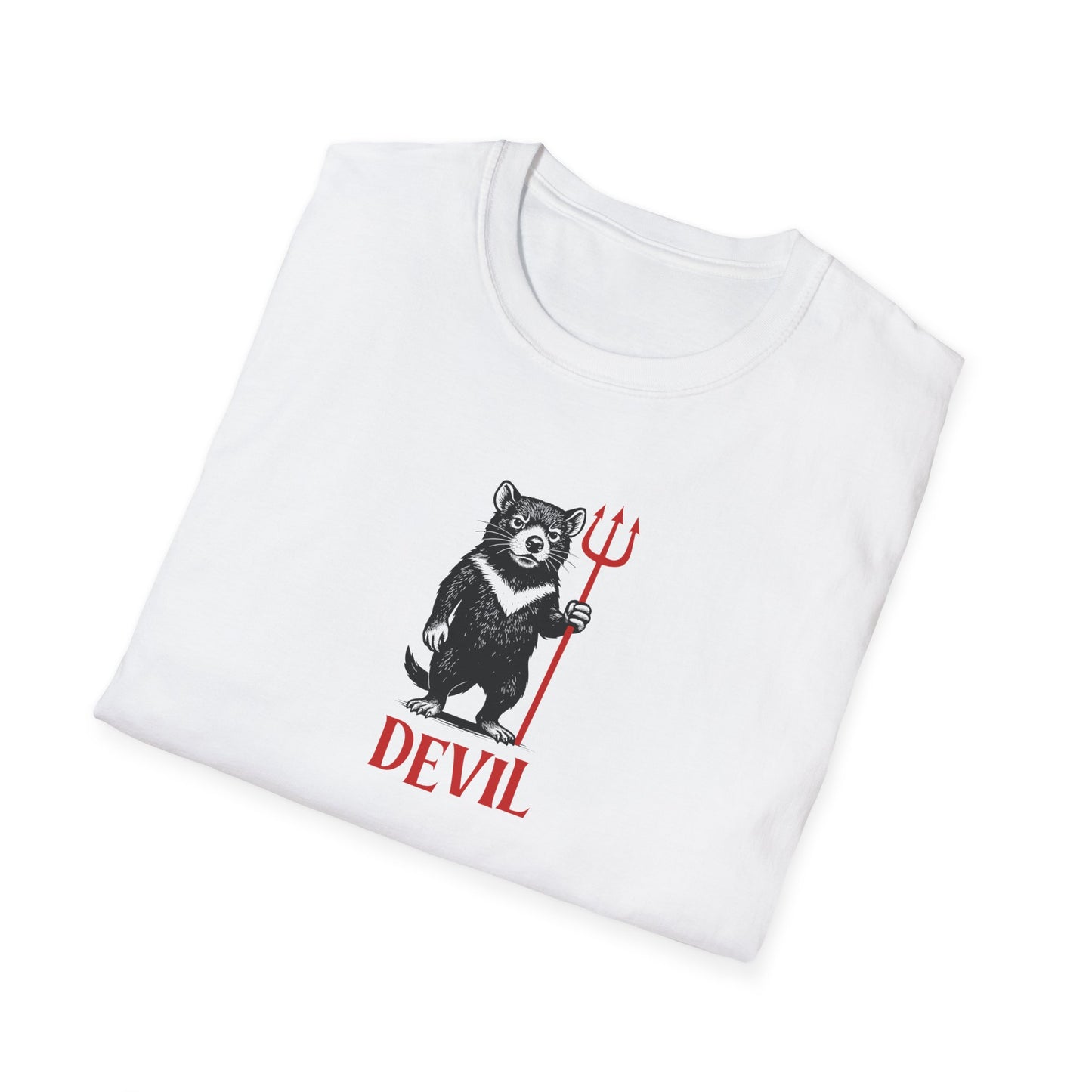 Tasmanian Devil T-Shirt, Funny Devil Shirt, Australian Wildlife Tee, Cute Devil Graphic T-Shirt, Aussie Animal Shirt