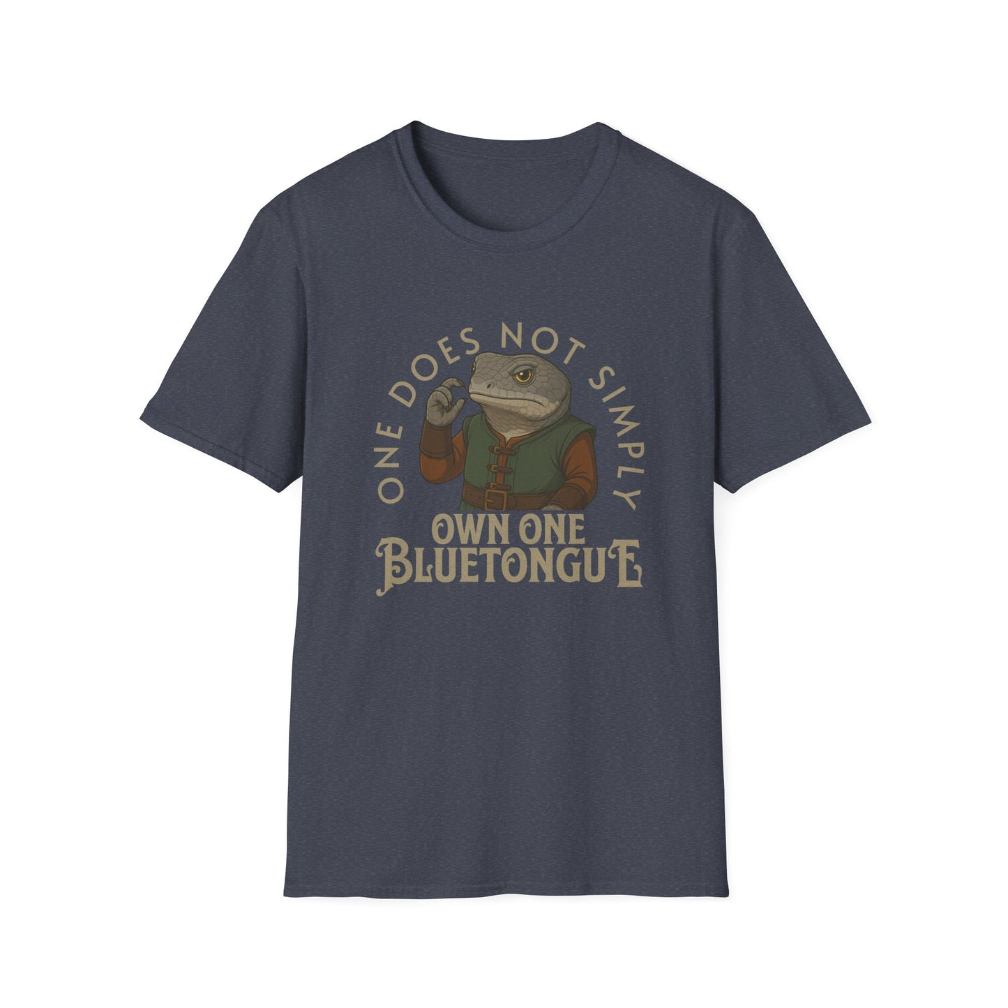 One Does Not Simply Own One Bluetongue T-Shirt – Funny Reptile Keeper & Lizard Lover Tee
