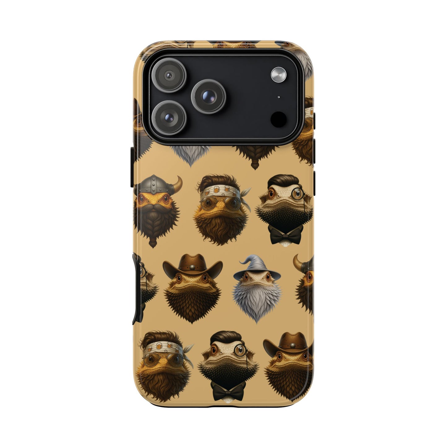 Quirky Bearded Dragon iPhone Case – Great Beards Reptile Lover Gift