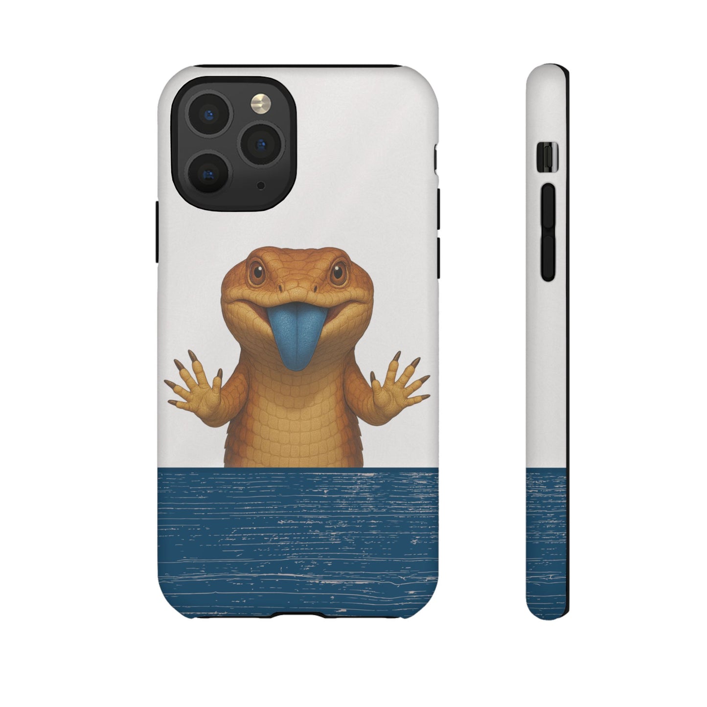 Blue-tongued Lizard iPhone Case – Glass Surfer Australian Wildlife Design