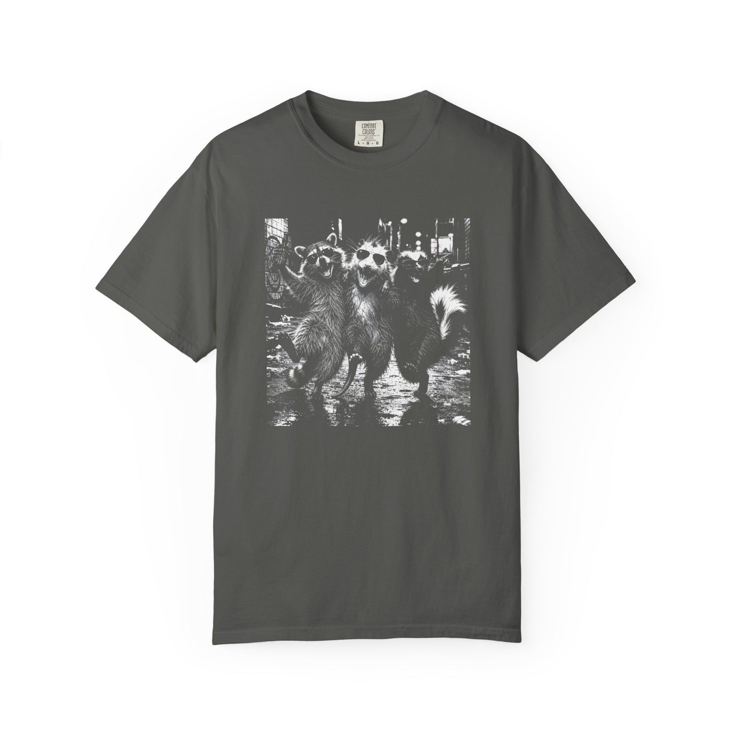 Raccoon Opossum Skunk Shirt, Comfort Colors Funny Animal Tee, Trash Panda T Shirt, Urban Wildlife Graphic Tee, Feral Animal Gift