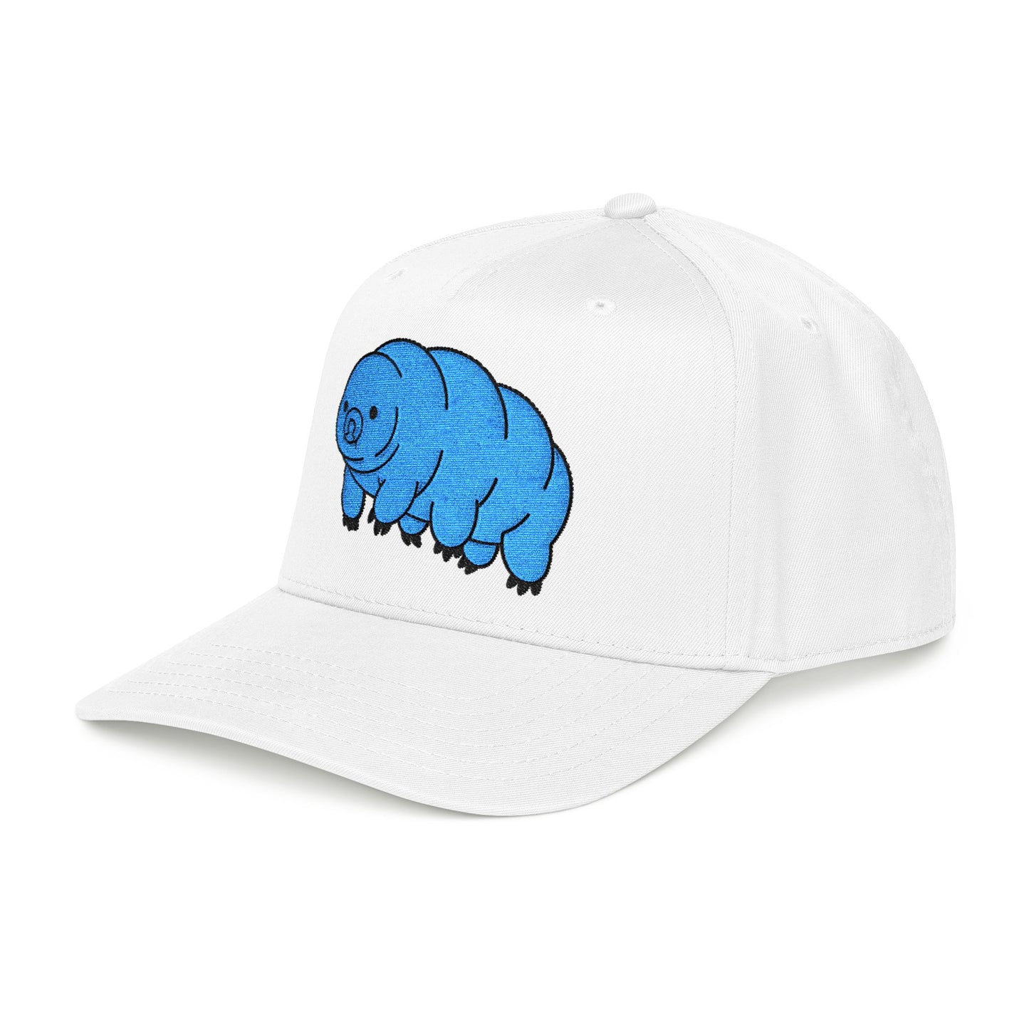 Tardigrade Embroidered Mid Profile Baseball Cap, Water Bear Hat, Science Nerd Cap, Biology Gift, Cute Microbiology Hat, Embroidered Dad Cap