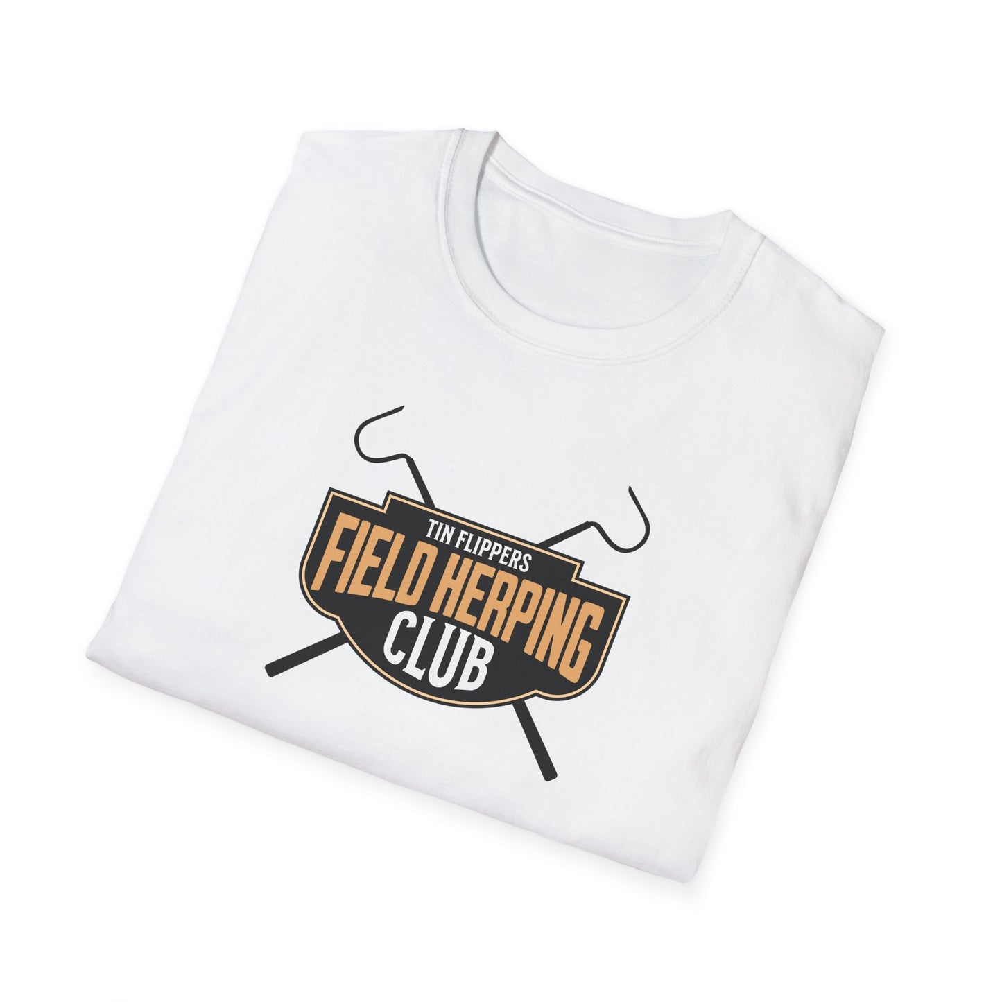 Field Herping Club T-Shirt, Tin Flippers Shirt, Reptile Lover Tee, Snake Hook Graphic Shirt, Herper Gift, Wildlife Club Tee