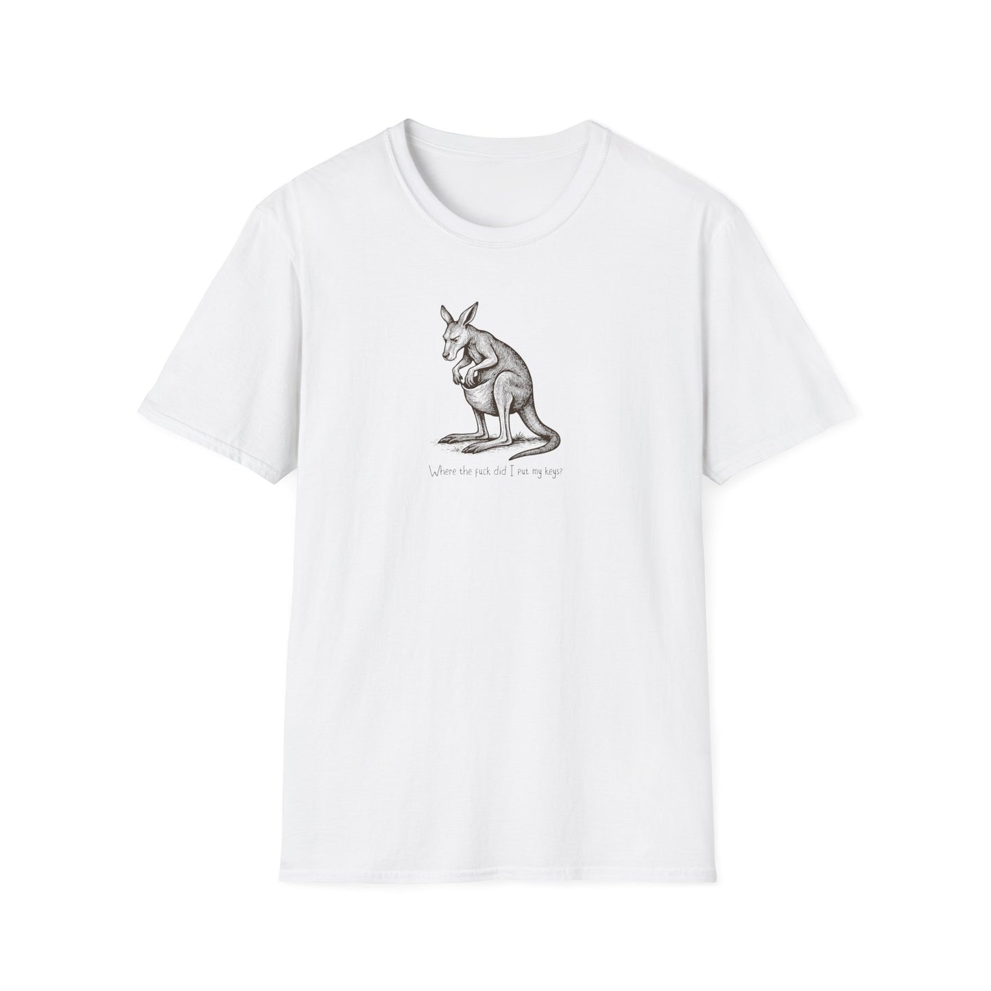 Funny Kangaroo T-Shirt, Australian Kangaroo Tee, Aussie Animal Shirt, Kangaroo Graphic Tee, Australian Wildlife T-Shirt, Casual Humor Tee