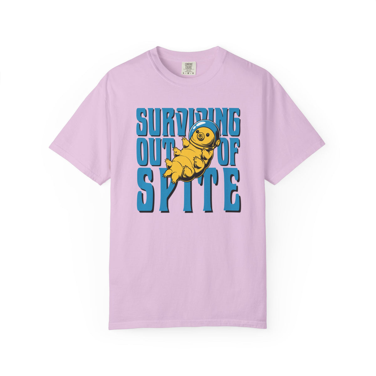 Tardigrade Shirt, Surviving Out of Spite Tee, Comfort Colors Science T Shirt, Water Bear Graphic Tee, Biology Teacher Gift, Science Nerd