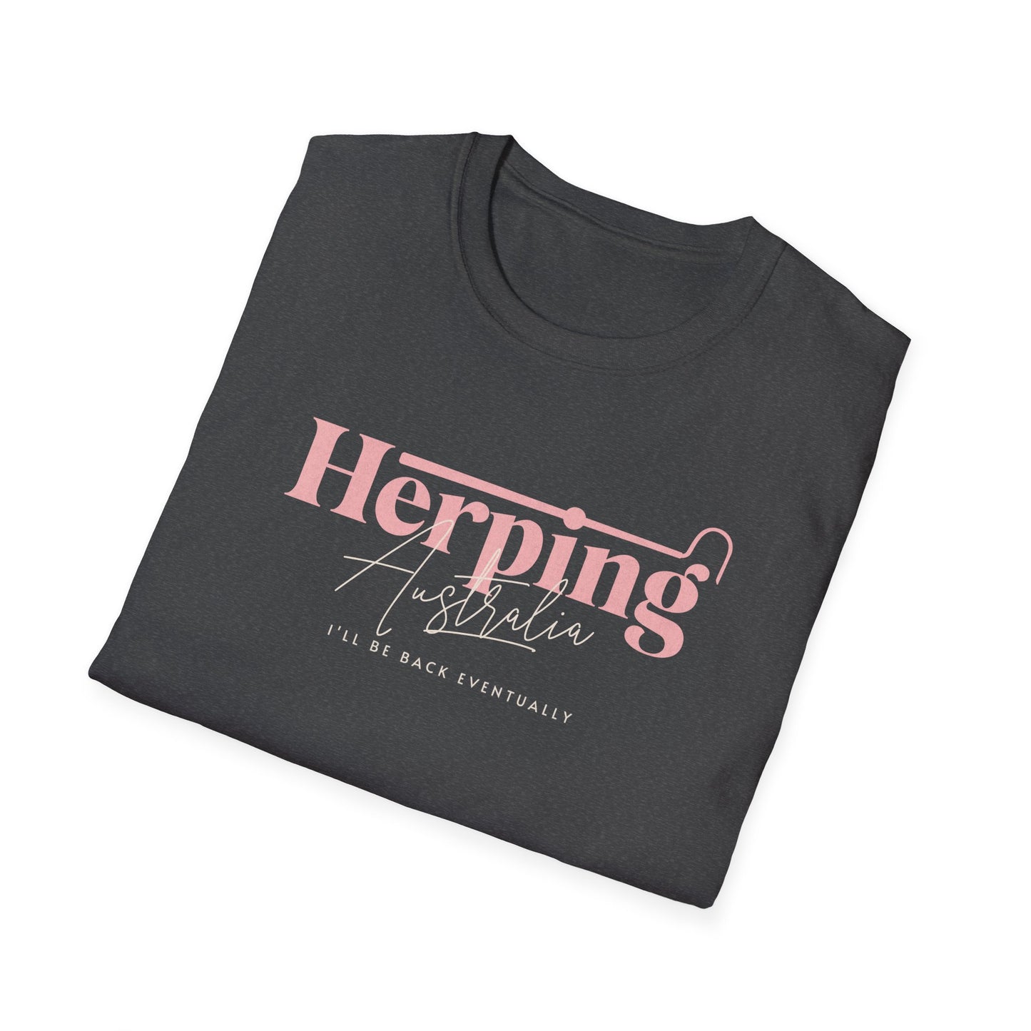 Herping Australia T-Shirt, Back Eventually Shirt, Reptile Lover Tee, Field Herping Shirt, Snake Hook Gift, Australian Wildlife Tee