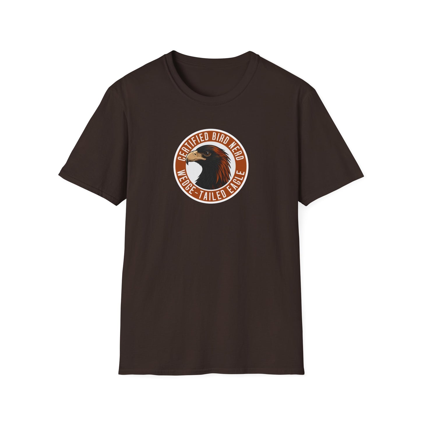Wedge-Tailed Eagle T-Shirt, Certified Bird Nerd Shirt, Australian Bird Tee, Birdwatching Gift, Wildlife Lover Tee, Raptor Shirt