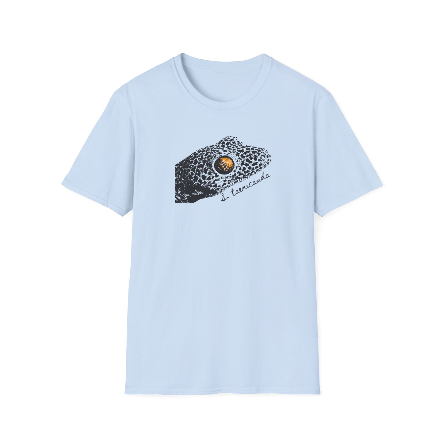 Golden Tailed Gecko T-Shirt, Strophurus taenicauda Shirt, Australian Gecko Tee, Reptile Lover Gift, Minimalist Lizard Shirt