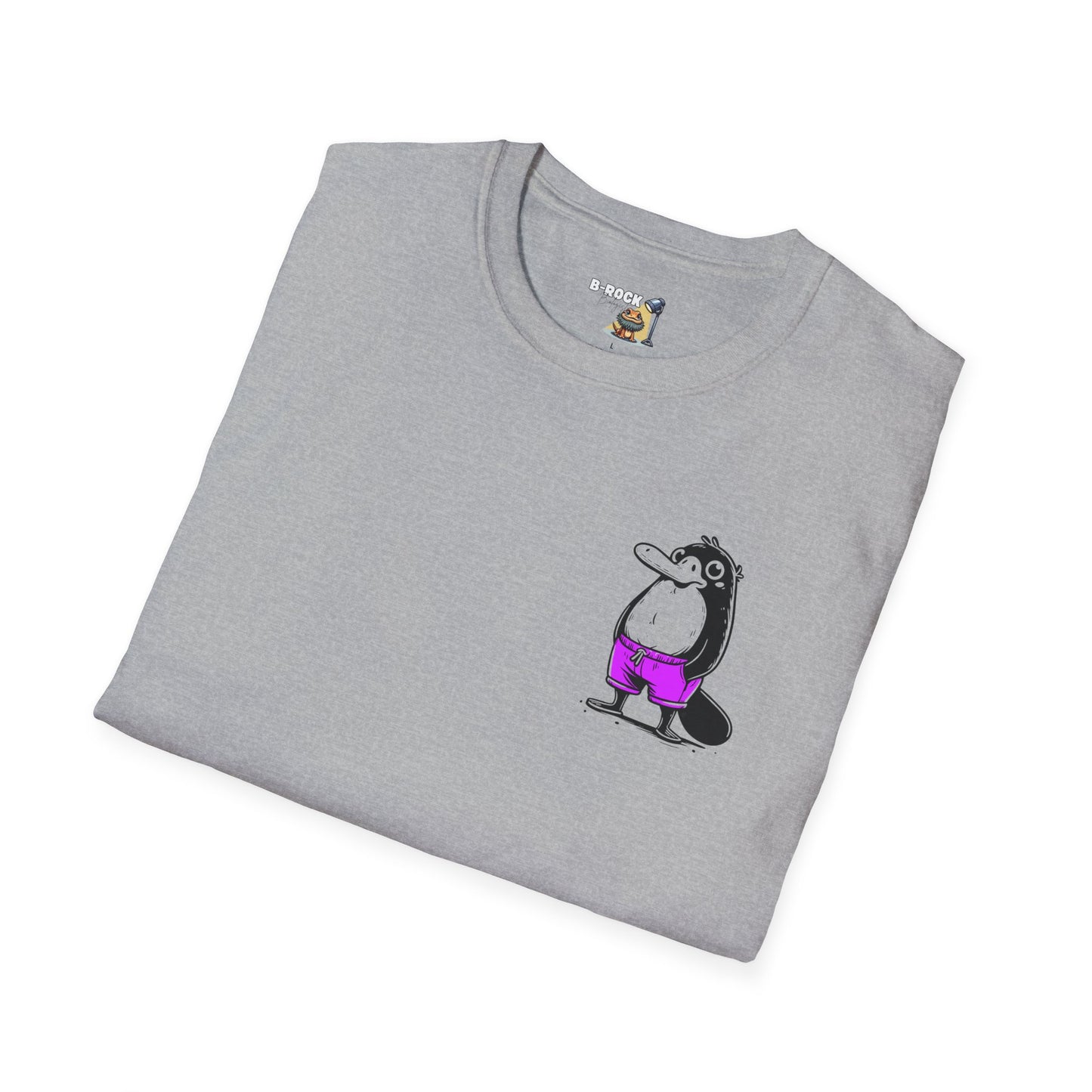 Beach Platypus T-Shirt Funny Aussie Summer Tee, Platypus Swim Shorts Shirt, Cute Australian Animal Shirt, Beach Vibes Tee
