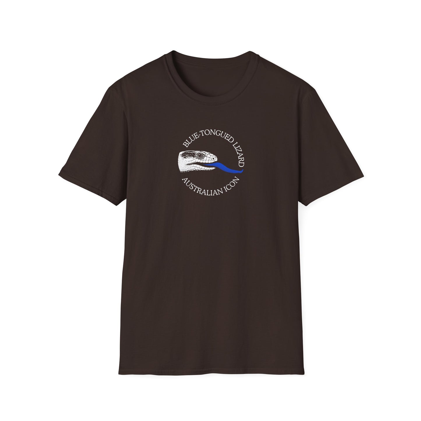 Blue Tongue Lizard T-Shirt, Blue Tongued Skink Tee, Australian Reptile Shirt, Herpetology T-Shirt, Aussie Wildlife Graphic Tee