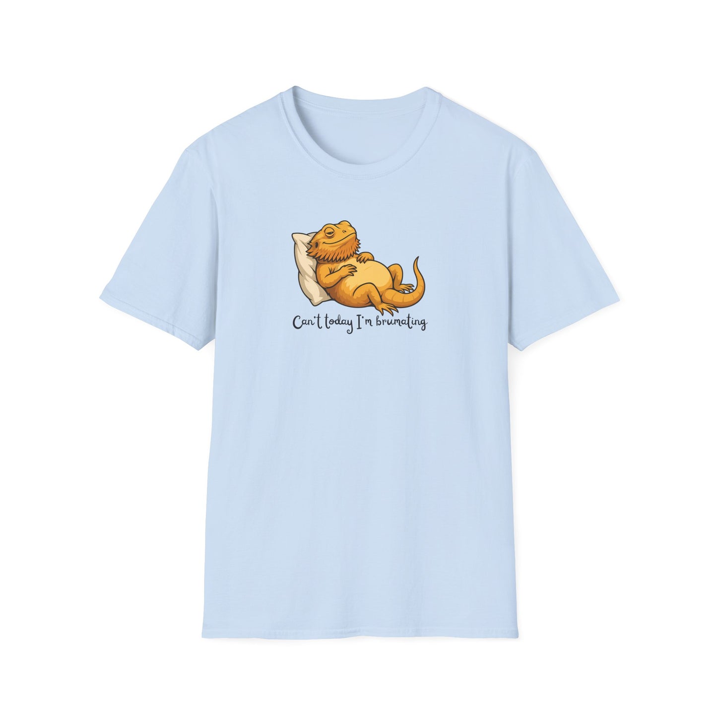 Can’t Today I’m Brumating Bearded Dragon T-Shirt, Funny Beardie Tee, Reptile Lover Shirt, Lazy Lizard Shirt, Herpetology Gift, Bearded Dragon Gift