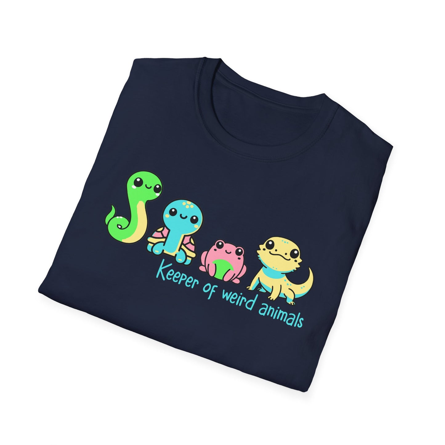 Keeper Of Weird Animals T-Shirt, Reptile Lover Shirt, Frog Snake Turtle Lizard Tee, Exotic Pet Owner Gift, Herpetology Shirt
