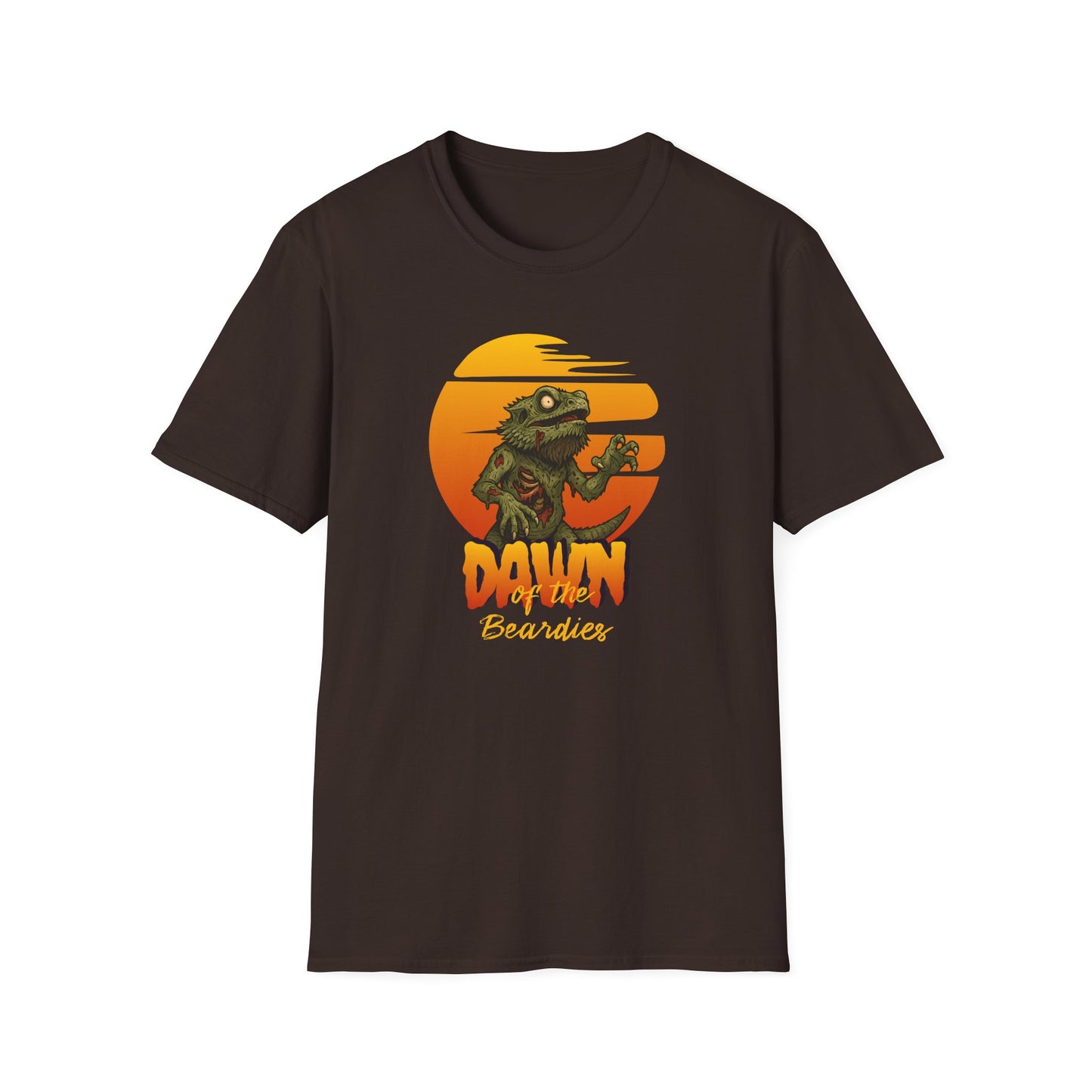 Dawn Of The Beardies T-Shirt, Zombie Bearded Dragon Shirt, Reptile Lover Tee, Halloween Beardie Owner Gift, Lizard Shirt