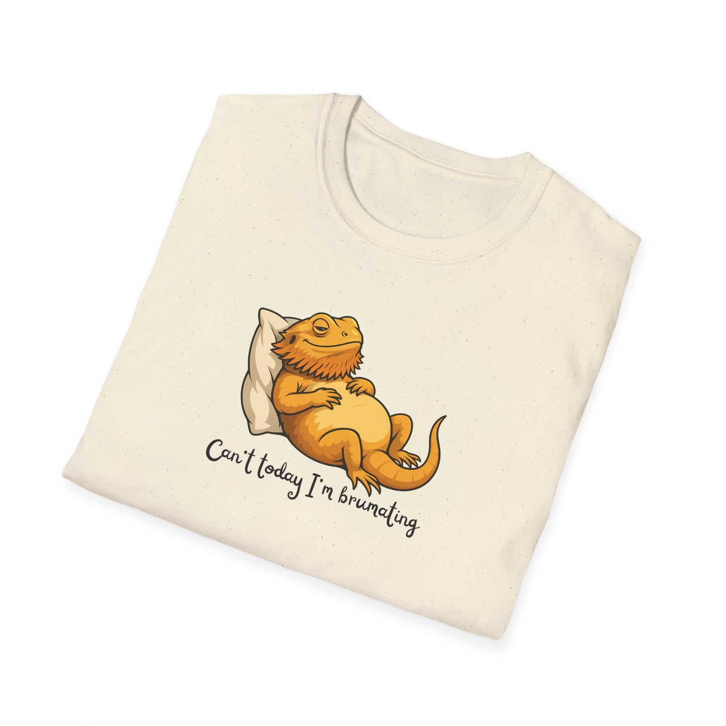 Can’t Today I’m Brumating Bearded Dragon T-Shirt, Funny Beardie Tee, Reptile Lover Shirt, Lazy Lizard Shirt, Herpetology Gift, Bearded Dragon Gift