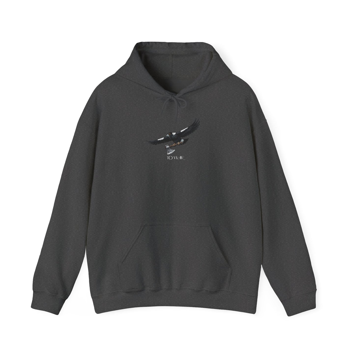 To War Magpie Hoodie, Australian Magpie Hoodie, Funny Aussie Bird Hoodie, Swooping Season Hoodie, Bird Warrior Sweatshirt, Bird Nerd Gift