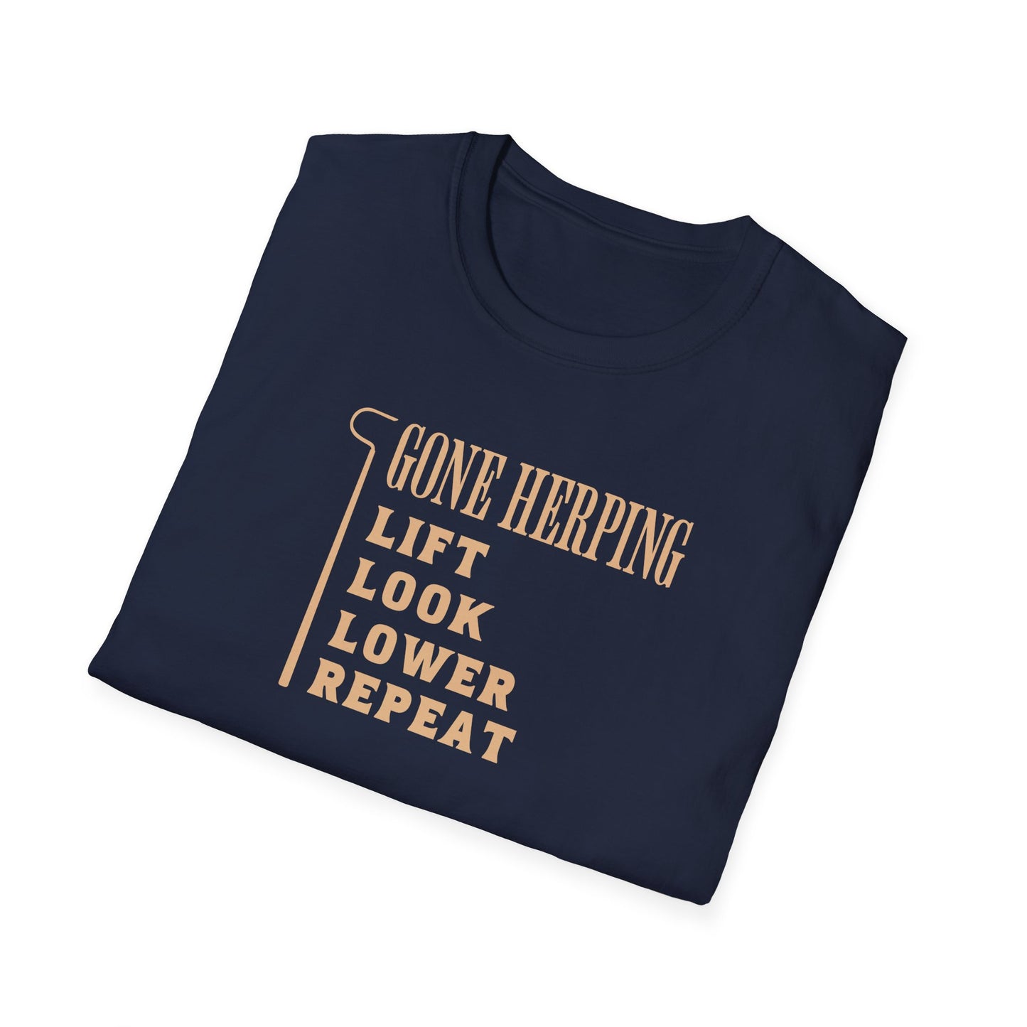 Gone Herping T-Shirt, Lift Look Lower Repeat Shirt, Reptile Lover Tee, Field Herping Gift, Snake Lover Shirt, Wildlife Graphic Tee