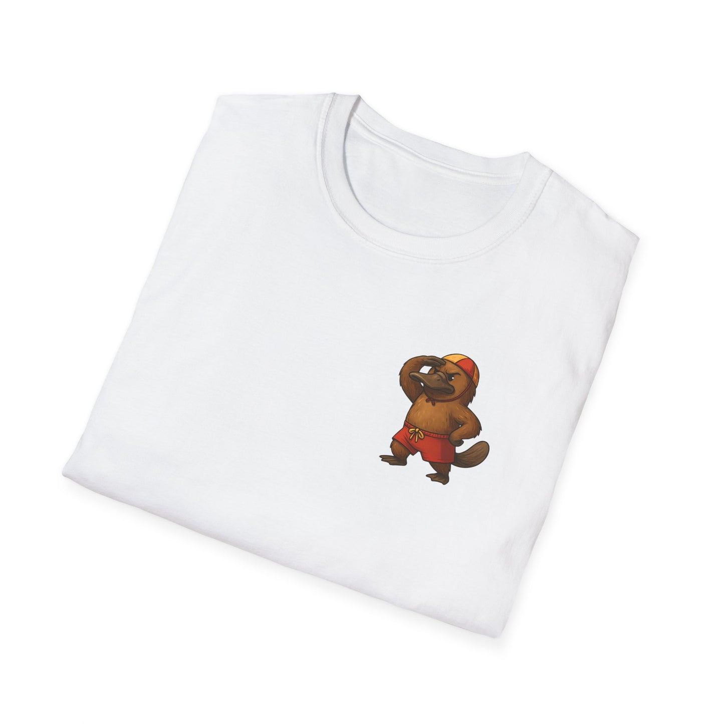 Lifesaver Platypus T-Shirt, Funny Australian Platypus Shirt, Aussie Beach Tee, Cute Wildlife T-Shirt, Summer Platypus Graphic Tee