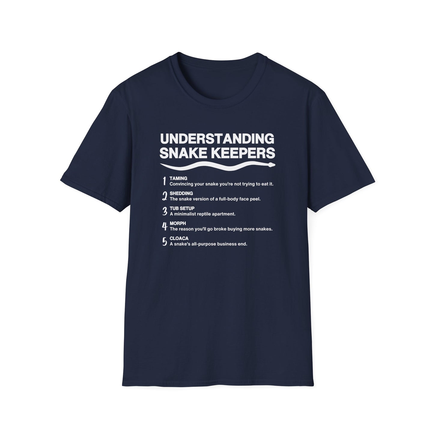 Understanding Snake Keepers T-Shirt, Snake Lover Shirt, Reptile Keeper Tee, Herpetology Gift, Snake Mom Dad Shirt, Exotic Pet Owner Tee