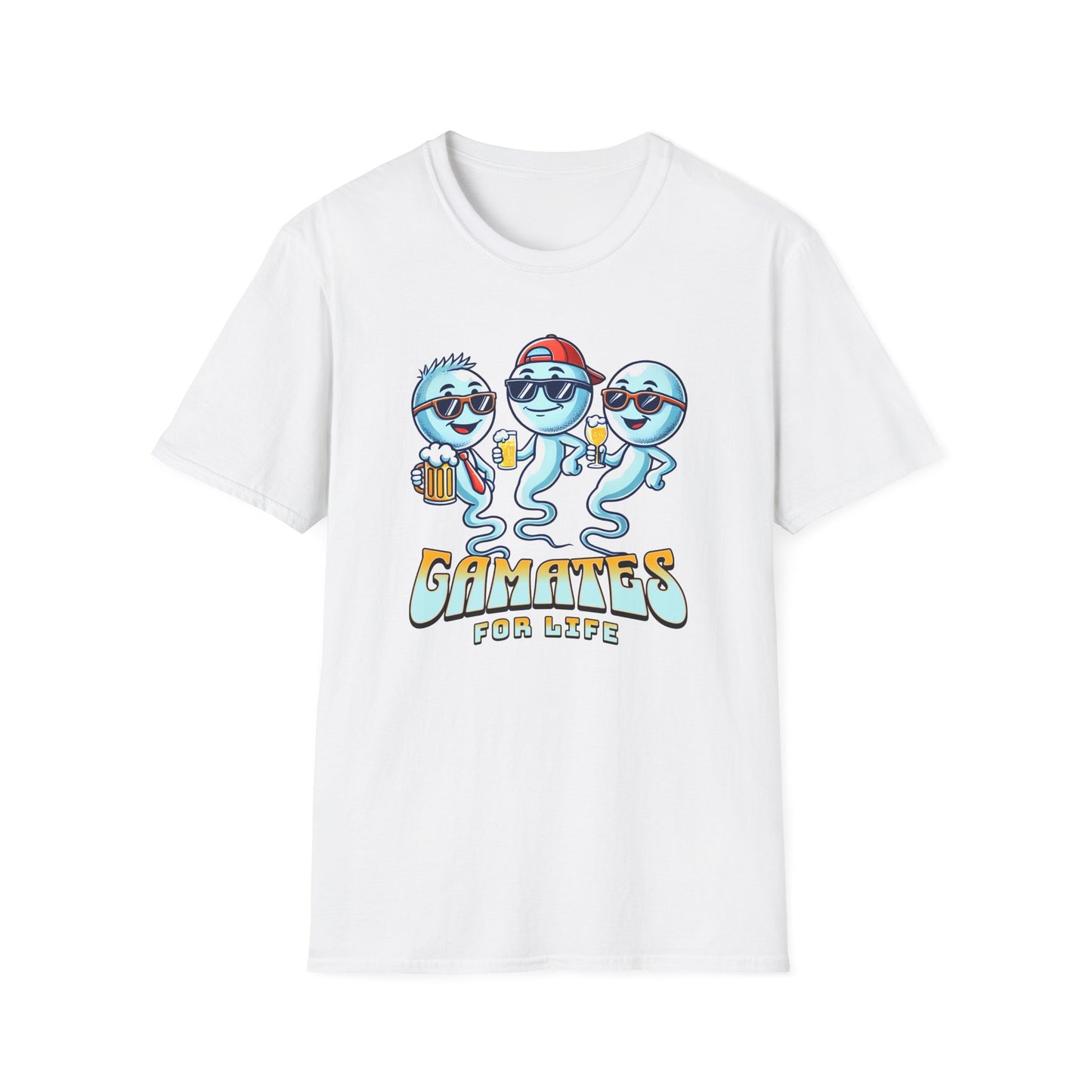 Gamates For Life Biology T-Shirt, Science Pun Shirt, Biology Teacher Tee, Nerdy Science Shirt, Genetics Humor Tee, STEM Gift