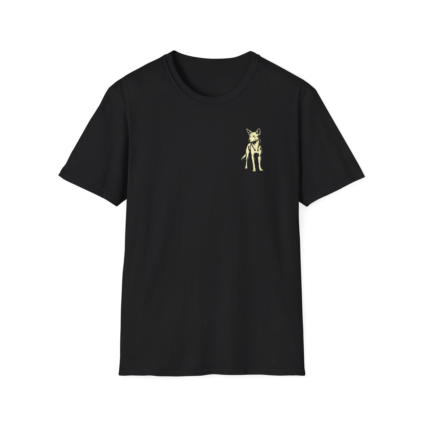 Dingo T-Shirt Minimal Australian Wildlife Tee, Aussie Dingo Shirt, Native Animal Tee Australia, Outback Shirt, Simple Animal Design