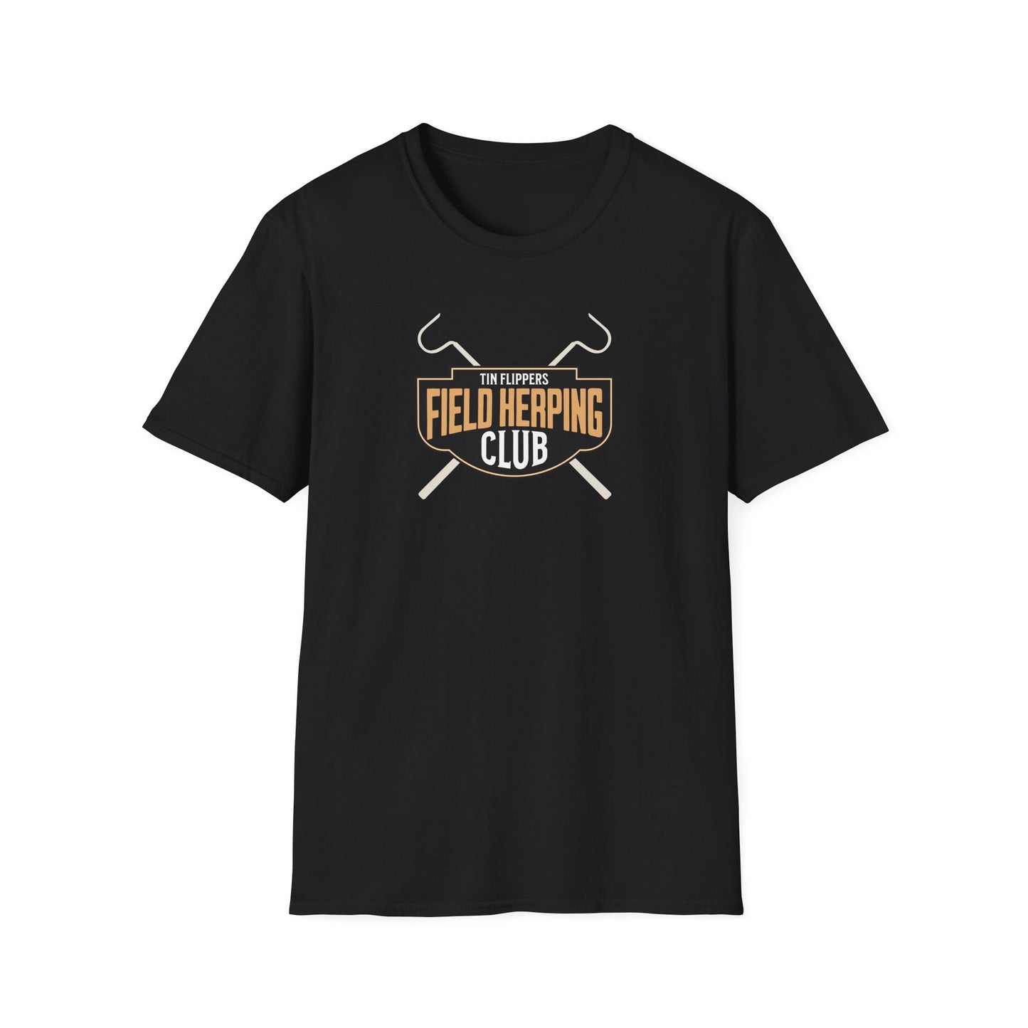Field Herping Club T-Shirt, Tin Flippers Shirt, Reptile Lover Tee, Snake Hook Graphic Shirt, Herper Gift, Wildlife Club Tee