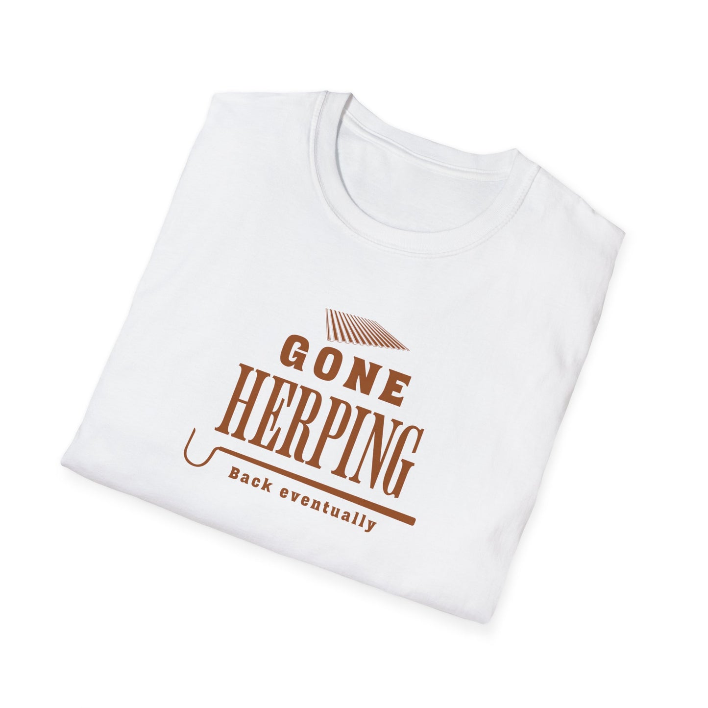 Gone Herping T-Shirt, Back Eventually Shirt, Field Herping Tee, Reptile Lover Gift, Snake Lover Shirt, Wildlife Graphic Tee