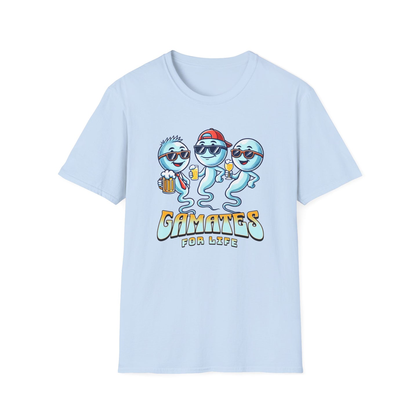 Gamates For Life Biology T-Shirt, Science Pun Shirt, Biology Teacher Tee, Nerdy Science Shirt, Genetics Humor Tee, STEM Gift