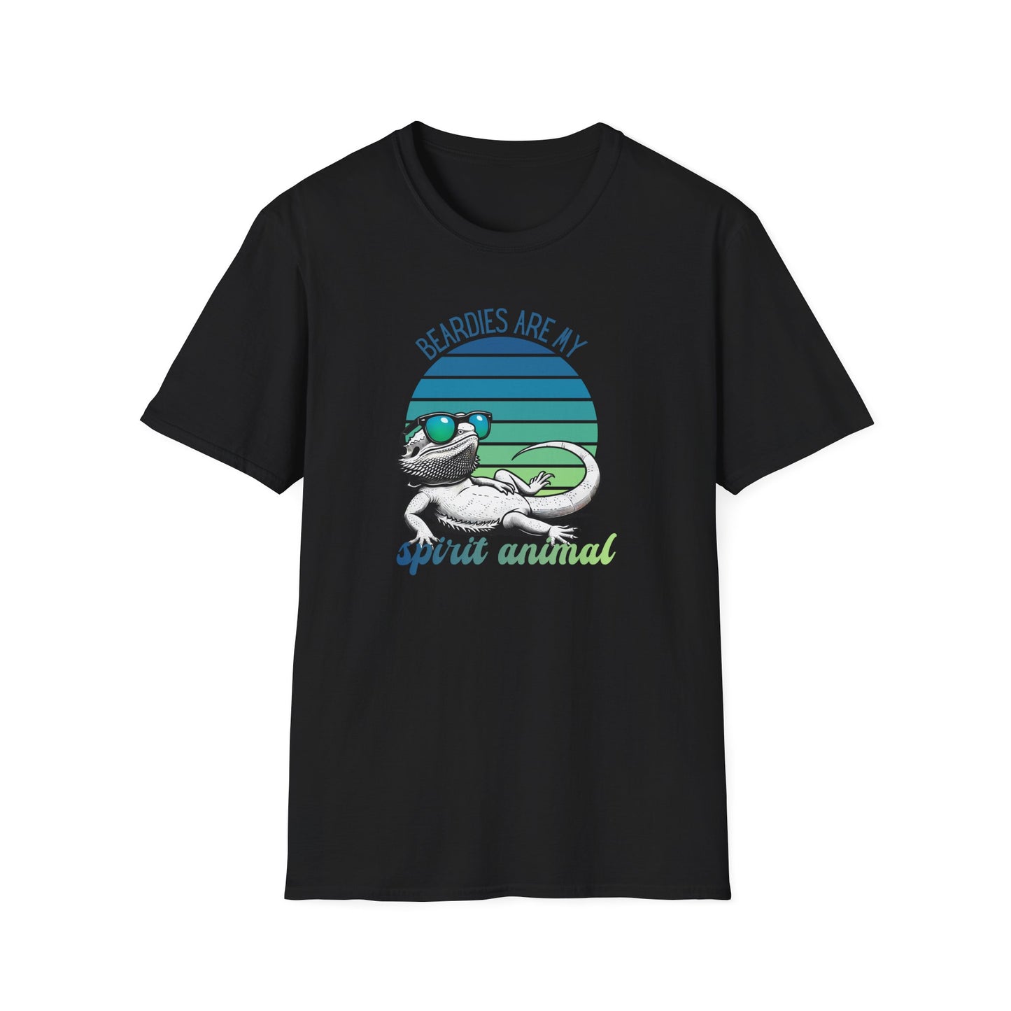Beardies Are My Spirit Animal T-Shirt, Bearded Dragon Shirt, Reptile Lover Tee, Lizard Mom Dad Gift, Herpetology Graphic Shirt