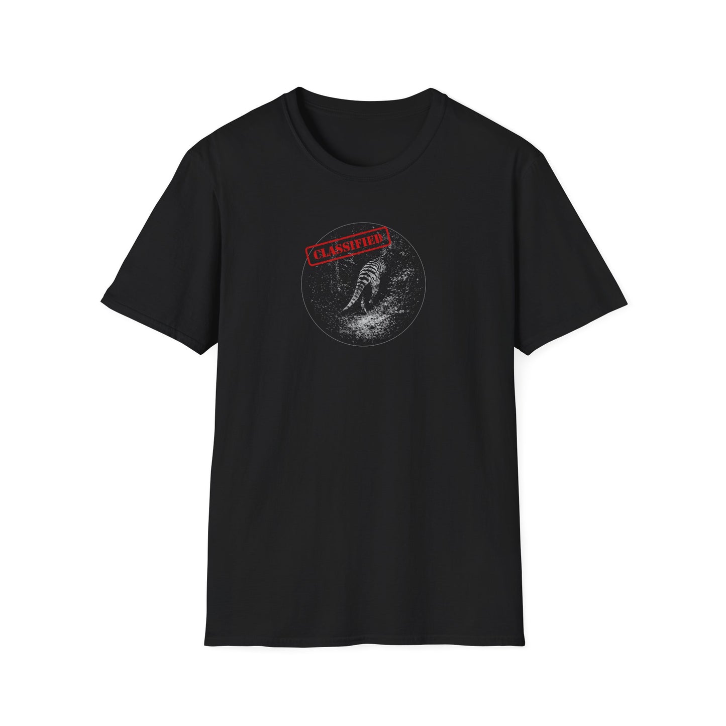 Thylacine T-Shirt, Classified Tasmanian Tiger Shirt, Extinct Animal Tee, Australian Wildlife Shirt, Cryptid Lover Gift, Retro Graphic Tee