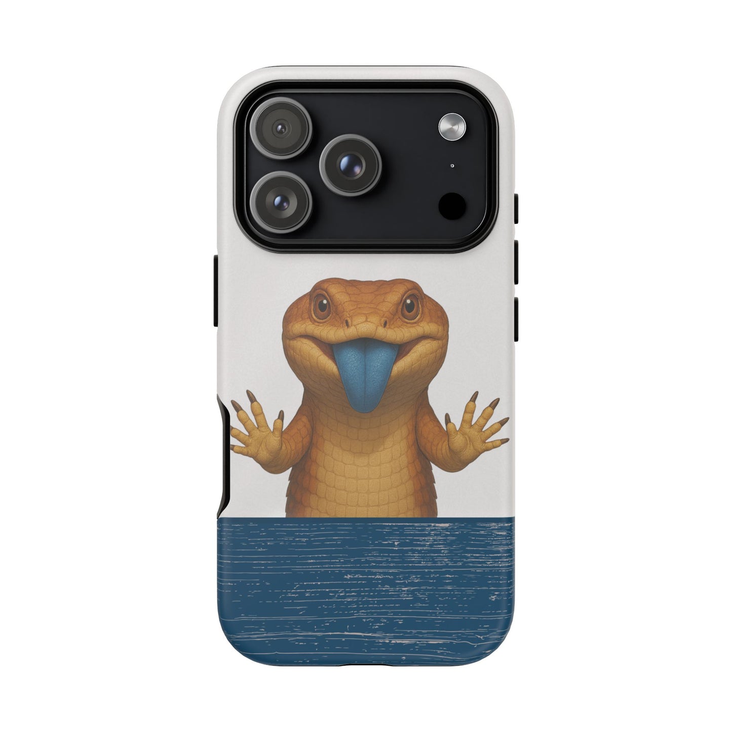 Blue-tongued Lizard iPhone Case – Glass Surfer Australian Wildlife Design
