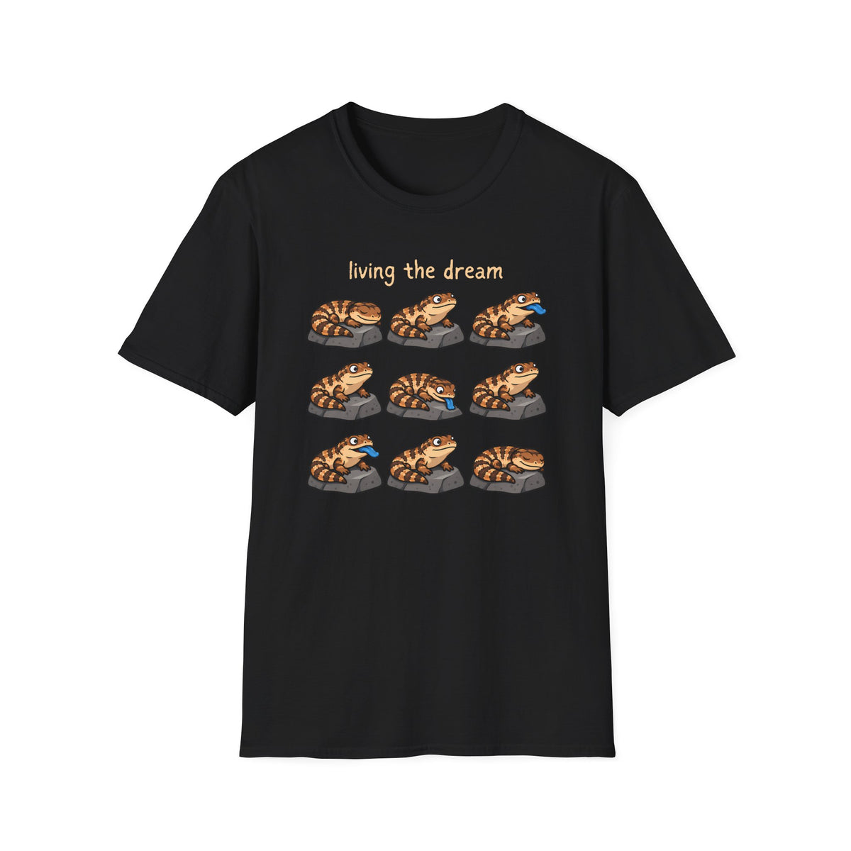 Blue Tongue Lizard T-Shirt, Blue Tongued Skink Shirt, Australian Reptile Tee, Reptile Keeper Gift, Lizard Lover Shirt