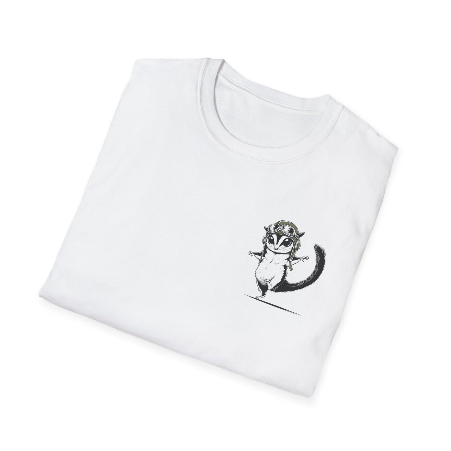 Whimsical Sugar Glider T-Shirt, Cute Sugar Glider Shirt, Flying Possum Tee, Aussie Wildlife Shirt, Nocturnal Animal Gift, Sugar Glider Lover Tee