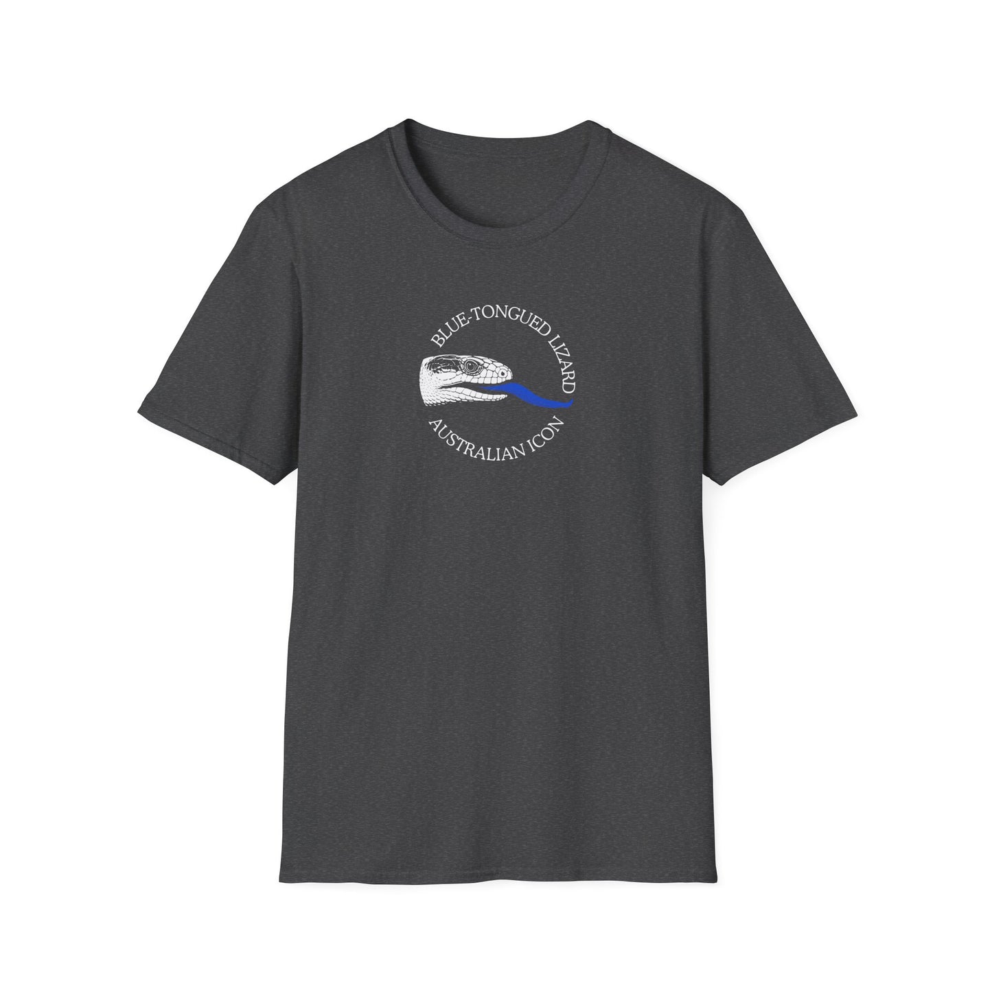 Blue Tongue Lizard T-Shirt, Blue Tongued Skink Tee, Australian Reptile Shirt, Herpetology T-Shirt, Aussie Wildlife Graphic Tee