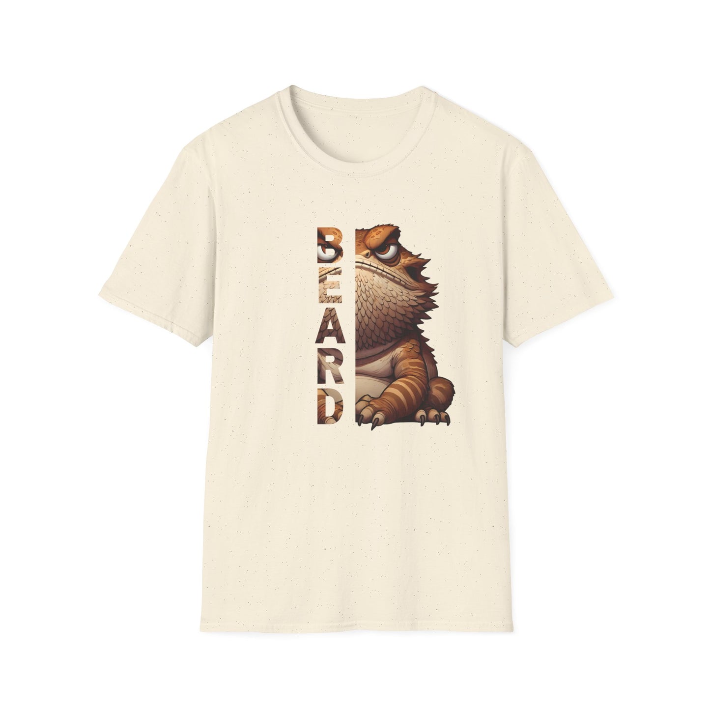Bearded Dragon T-Shirt – Bold ‘BEARD’ Design Funny Reptile Lover Tee