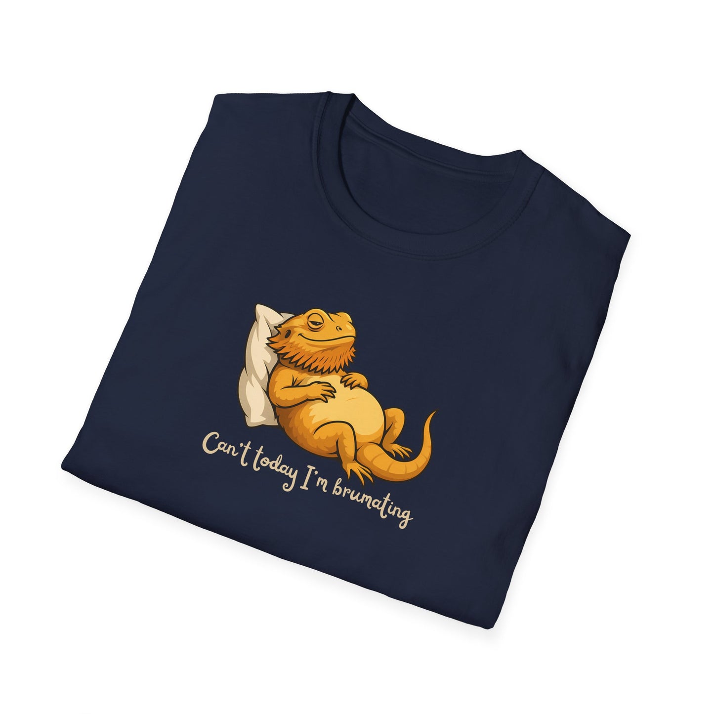 Can’t Today I’m Brumating Bearded Dragon T-Shirt, Funny Beardie Tee, Reptile Lover Shirt, Lazy Lizard Shirt, Herpetology Gift, Bearded Dragon Gift