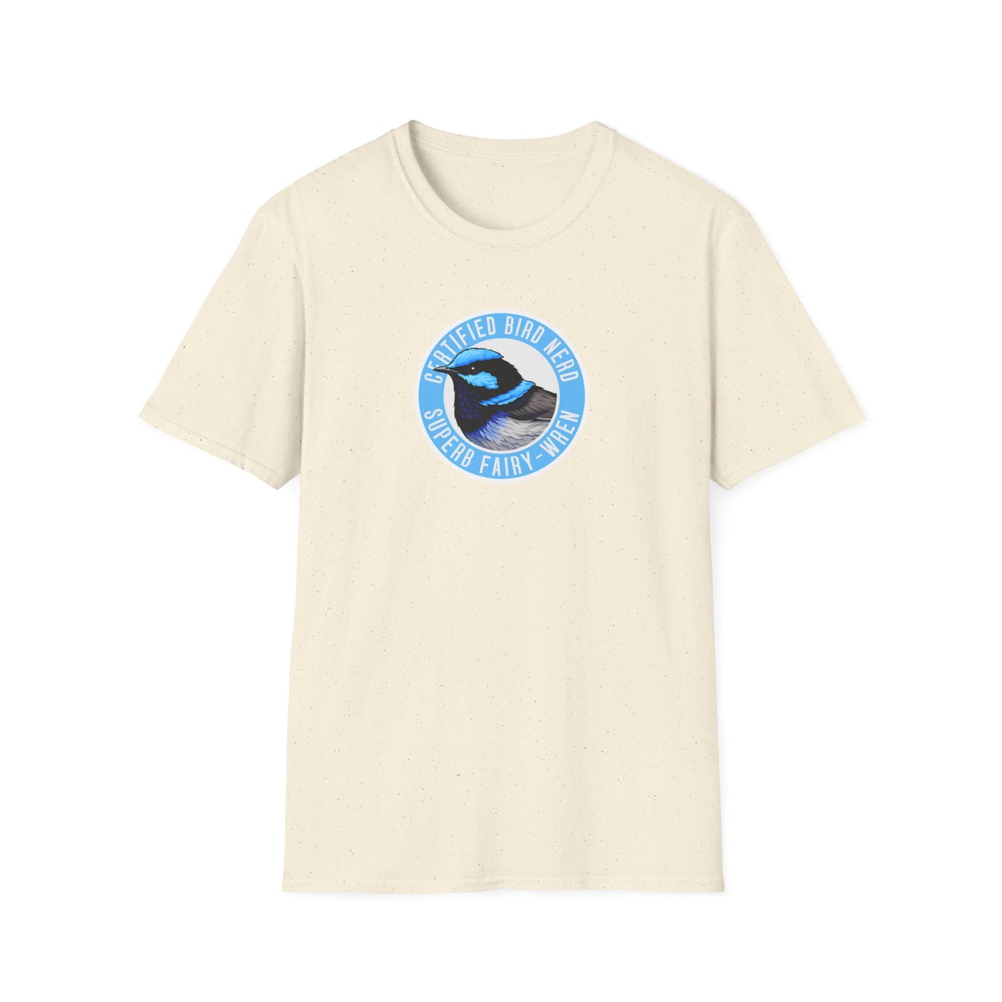 Superb Fairy Wren T-Shirt, Certified Bird Nerd Shirt, Australian Bird Tee, Birdwatching Gift, Wildlife Lover Tee, Blue Wren Shirt