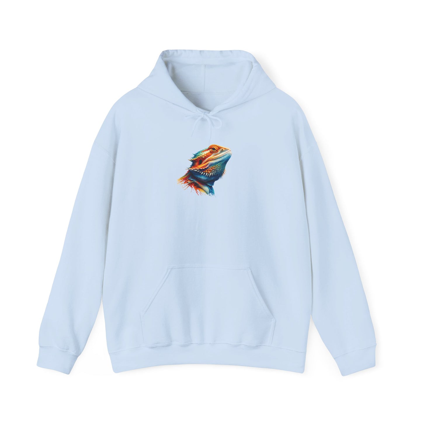 Bearded Dragon Hoodie, Colourful Reptile Hoodie, Lizard Lover Gift, Beardie Hoodie, Herpetology Sweatshirt, Reptile Keeper Gift, Dragon Lizard Hoodie