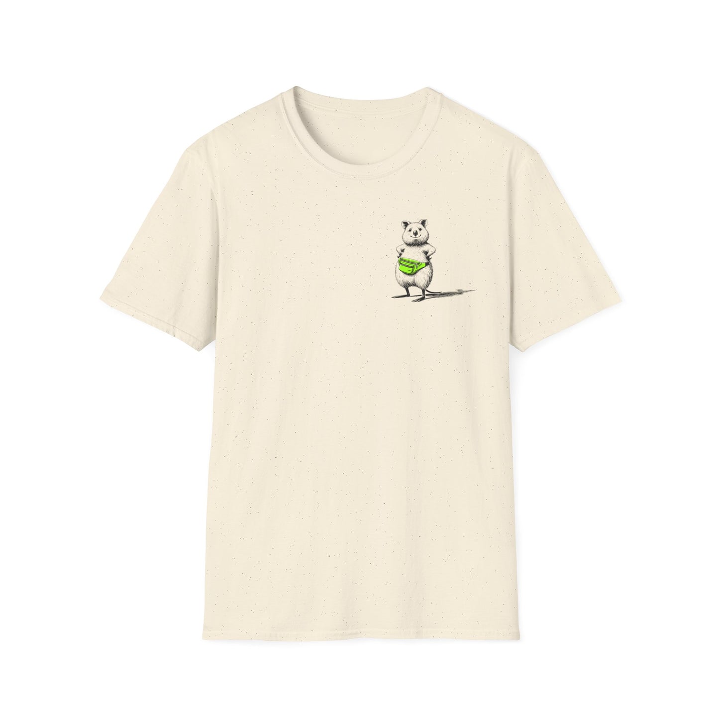 Whimsical Quokka T-Shirt, Cute Quokka Shirt, Happy Animal Tee, Aussie Wildlife Shirt, Smiling Quokka Gift, Funny Australian Animal Tee