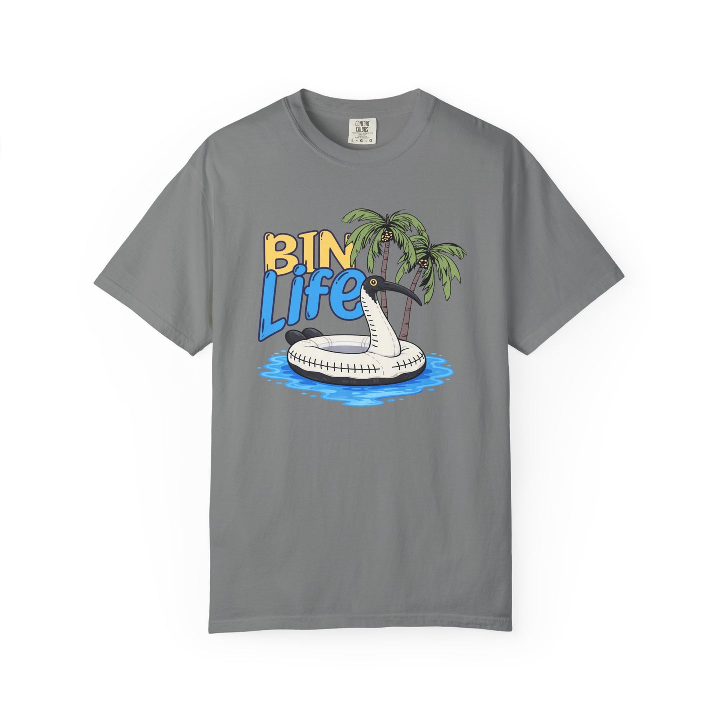 Bin Life Ibis Shirt, Funny Bin Chicken T Shirt, Comfort Colors Summer Tee, Australian Ibis Shirt, Beach Bird Graphic Tee, Aussie Gift