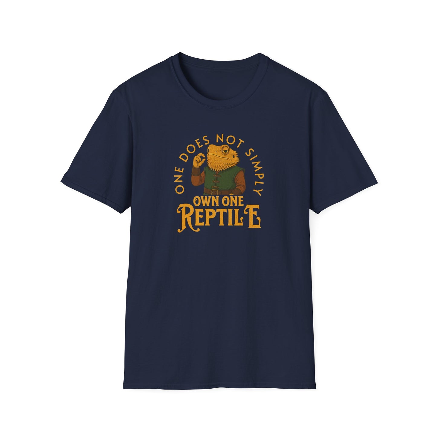 Reptile Keeper T-Shirt One Does Not Simply Own One Reptile, Funny Reptile Shirt, Herpetology Gift, Lizard Lover Tee